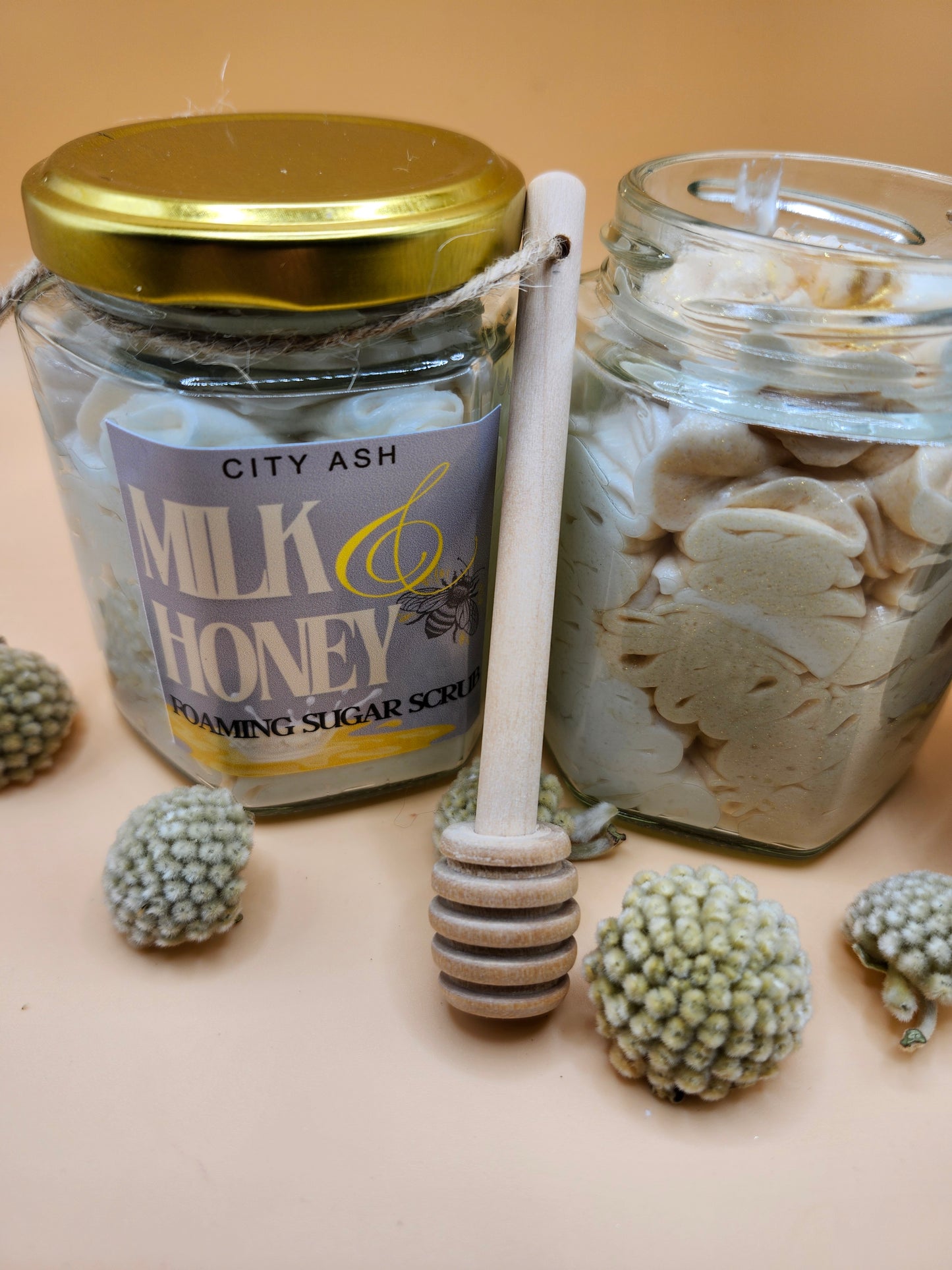 Milk & Honey Foaming Sugar Scrub