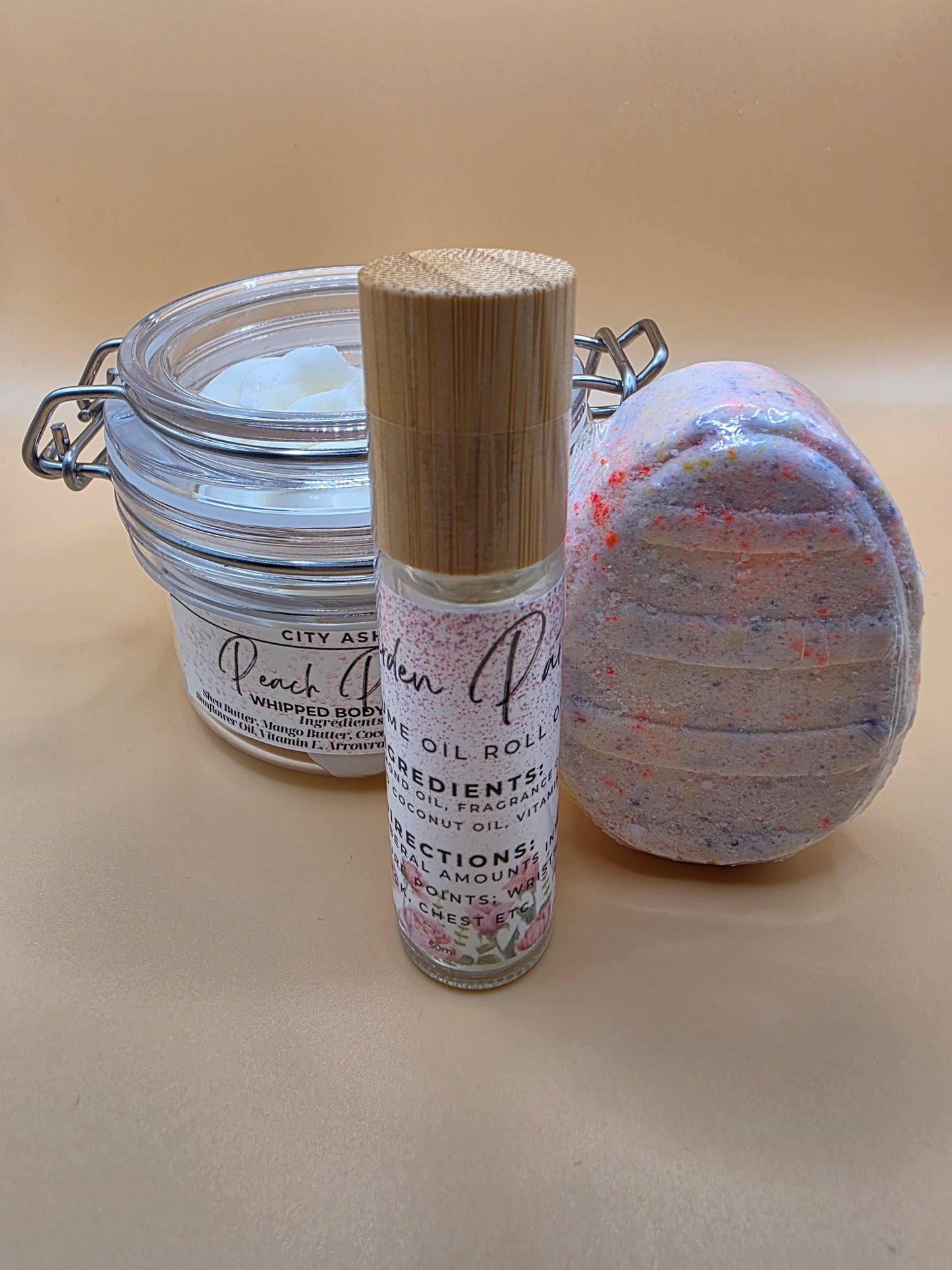 Peach Prosecco Garden Gift Set